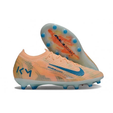 Nike Zoom Mercurial Vapor XVI Elite AG Pro KM Orange Bleu