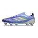 adidas F50 Elite Laceless SG Violet Rapide Blanc Ftwr Citron Lucide