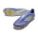 adidas F50 Elite Laceless SG Violet Rapide Blanc Ftwr Citron Lucide