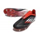 adidas F50 Elite Laceless SG Noir Rouge Blanc