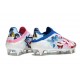 adidas F50 Elite Laceless SG Blanc Bleu Rouge