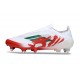 adidas F50 Elite Laceless SG Blanc Rouge Vert