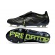 adidas Predator Elite Foldover Tongue FG Core Noir Carbone Citron Lucide