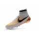 2016 Chaussures Football Magista Obra FG Pas Cher Blanc Or Noir