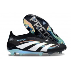 Crampons adidas Predator Elite 25 LL FG Noir Blanc Bleu
