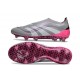 Crampons adidas Predator Elite 25 LL FG Gris Blanc Rose