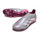 Crampons adidas Predator Elite 25 LL FG Gris Blanc Rose