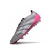 adidas Predator Elite FG Neuf Gris Blanc Rose