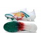 Chaussures adidas F50 Elite FG Blanc Vert Or