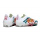 Chaussures adidas F50 Elite FG Blanc Vert Or