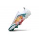 Chaussures adidas F50 Elite FG Blanc Vert Or