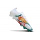 Chaussures adidas F50 Elite FG Blanc Vert Or