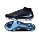 Chaussure Nike Phantom 6 Haute Elite FG Noir Bleu