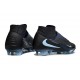 Chaussure Nike Phantom 6 Haute Elite FG Noir Bleu