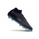 Chaussure Nike Phantom 6 Haute Elite FG Noir Bleu