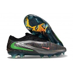 Chaussure de Foot Nike Phantom 6 L Elite FG X EAFC Noir Cramoisi Vif