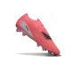 Chaussure de Foot Nike Phantom 6 L Elite FG Rose Noir