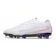 Chaussure de Foot Nike Phantom 6 L Elite FG Blanc Rose