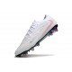 Chaussure de Foot Nike Phantom 6 L Elite FG Blanc Rose