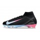 Nike Air Zoom Mercurial Superfly X Elite FG Noir Bleu Rose