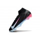 Nike Air Zoom Mercurial Superfly X Elite FG Noir Bleu Rose