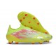 adidas F50 Elite Laceless FG Nouveau Jaune Rouge