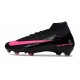 Nike Air Zoom Mercurial Superfly X Elite FG Noir Rose
