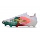 adidas F50 Elite Laceless FG Nouveau Blanc Vert Rose Or
