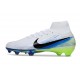 Nike Air Zoom Mercurial Superfly X Elite FG Blanc Bleu