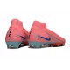 Nike Air Zoom Mercurial Superfly X Elite FG Rose Bleu