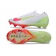 Nike Air Zoom Mercurial Vapor 16 Elite FG Blanc Vert Rouge 