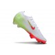 Nike Air Zoom Mercurial Vapor 16 Elite FG Blanc Vert Rouge 