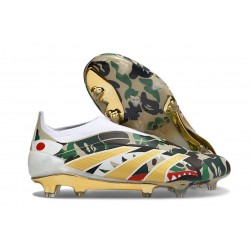 Crampons adidas Predator Elite 25 LL FG Noir Vert Rouge