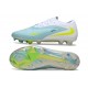 Chaussure de Foot Nike Phantom 6 L Elite FG Blanc Volt Jaune