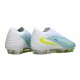 Chaussure de Foot Nike Phantom 6 L Elite FG Blanc Volt Jaune