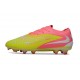 Chaussure de Foot Nike Phantom 6 L Elite FG Jaune Rose