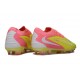 Chaussure de Foot Nike Phantom 6 L Elite FG Jaune Rose