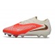 Chaussure de Foot Nike Phantom 6 L Elite FG Rouge Blanc