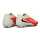 Chaussure de Foot Nike Phantom 6 L Elite FG Rouge Blanc