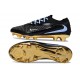 Chaussure de Foot Nike Phantom 6 L Elite FG Noir Or