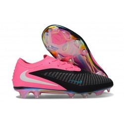 Chaussure de Foot Nike Phantom 6 L Elite FG Noir Rose
