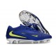 Chaussure de Foot Nike Phantom 6 L Elite FG Bleu Jaune