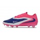 Chaussure de Foot Nike Phantom 6 L Elite FG Bleu Rouge