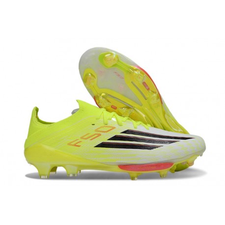 Crampons de Football adidas F50+ FG Jaune Noir