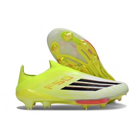 Chaussure adidas F50+ LL FG Jaune Noir