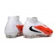 Chaussure Nike Phantom 6 Haute Elite FG Rouge Blanc Noir