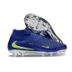 Chaussure Nike Phantom 6 Haute Elite FG Bleu Jaune