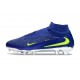Chaussure Nike Phantom 6 Haute Elite FG Bleu Jaune