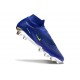 Chaussure Nike Phantom 6 Haute Elite FG Bleu Jaune