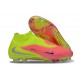 Chaussure Nike Phantom 6 Haute Elite FG Rose Jaune